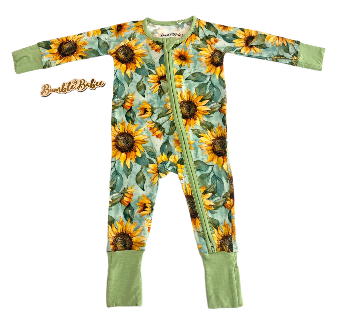 Sunflower Skies Convertible Footie