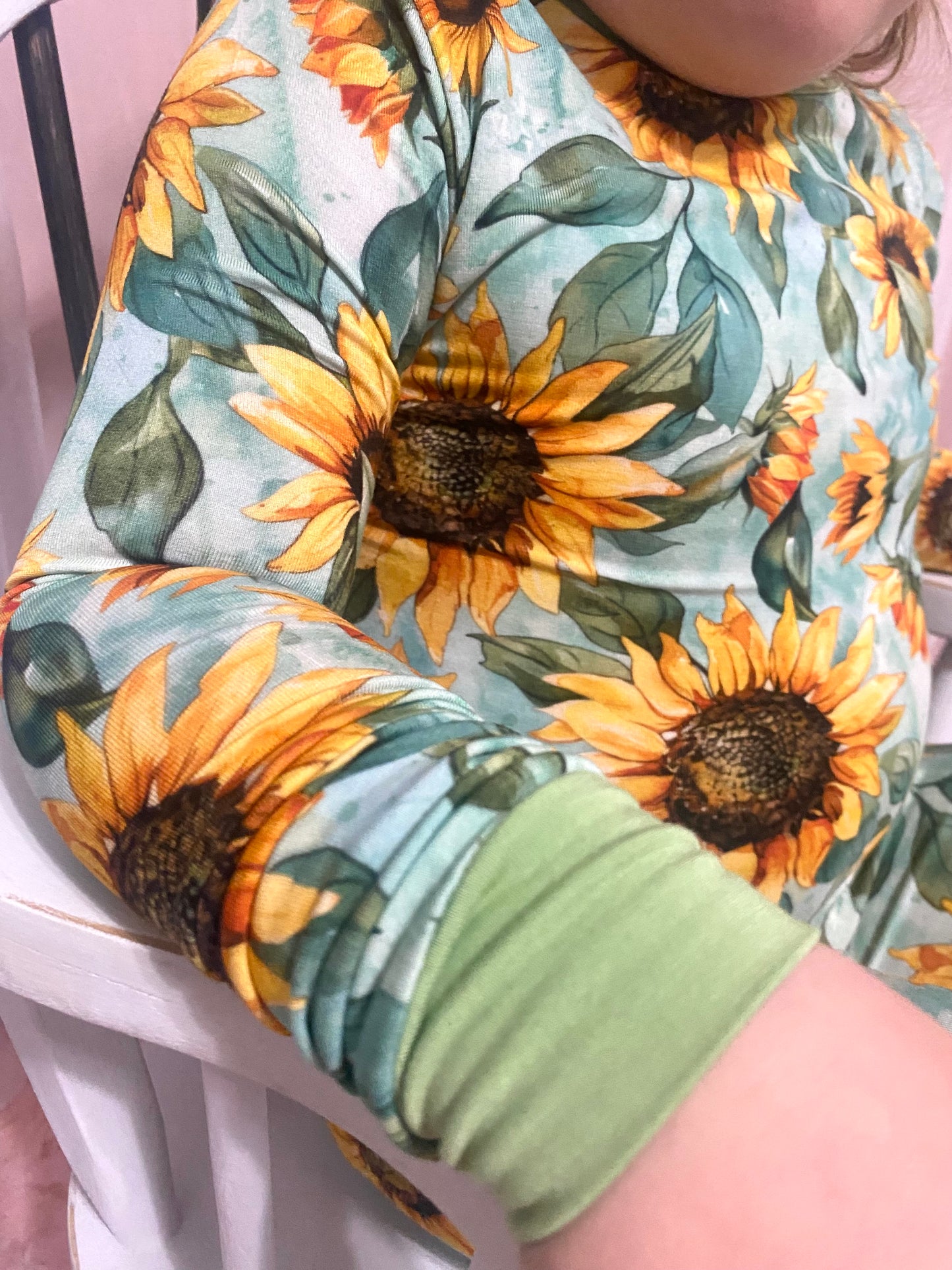 Sunflower Skies Pajama Set