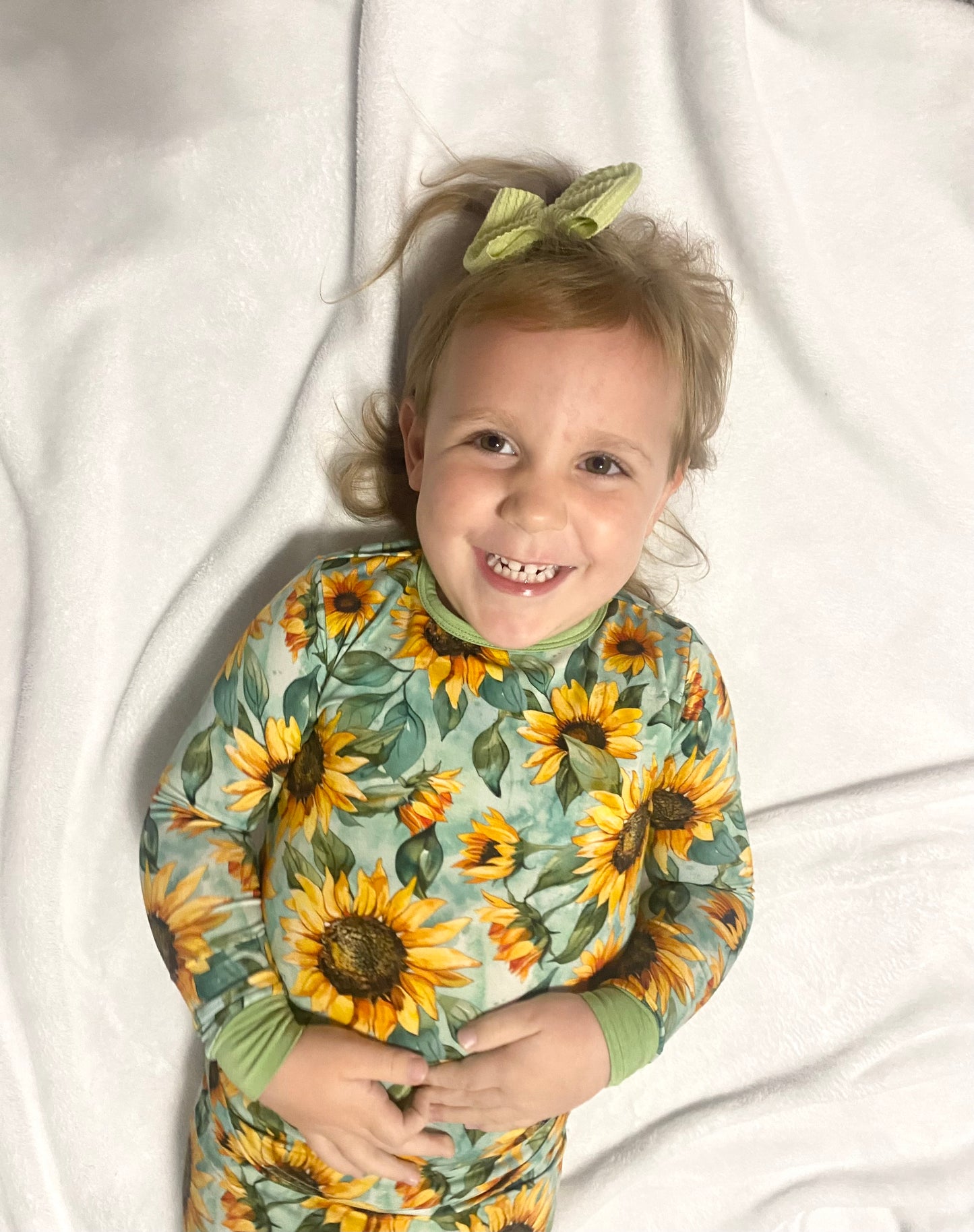 Sunflower Skies Pajama Set