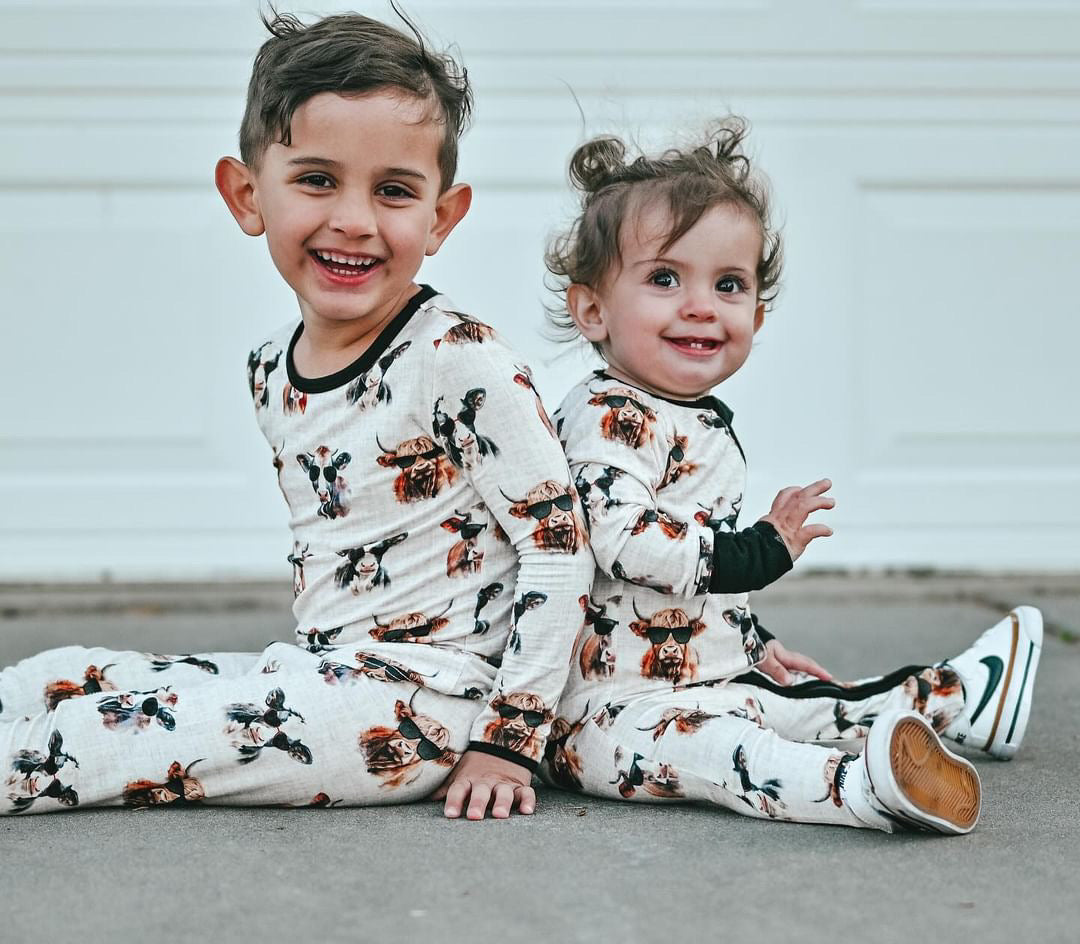 Cool Cows Pajama Set