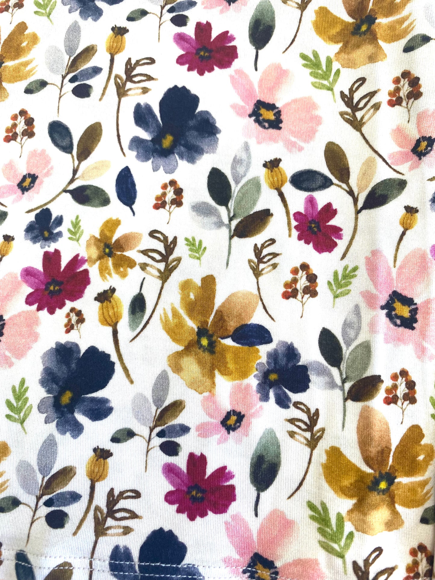 Watercolor Floral Pajama Set