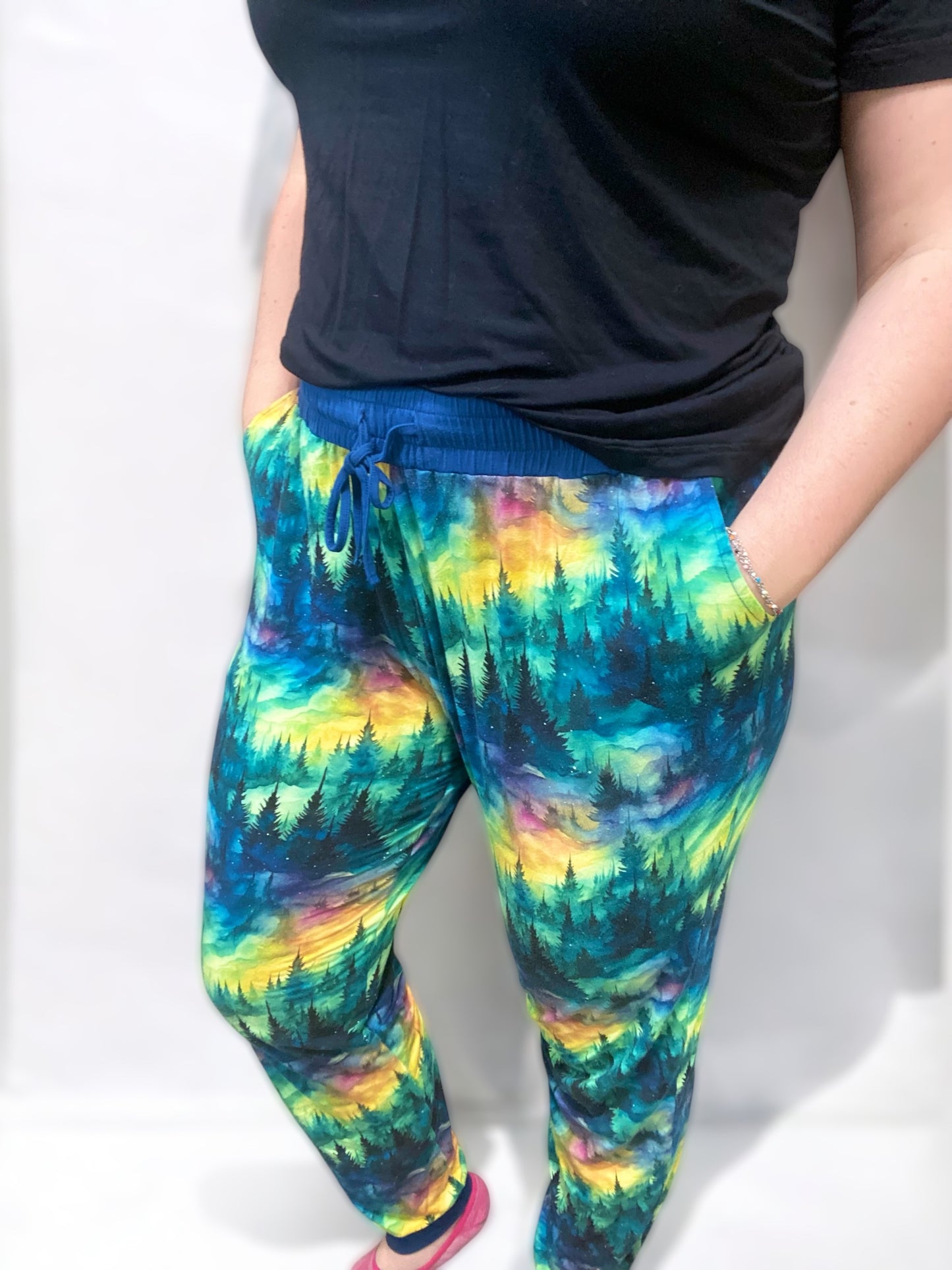 Majestic Mountains Adult Joggers