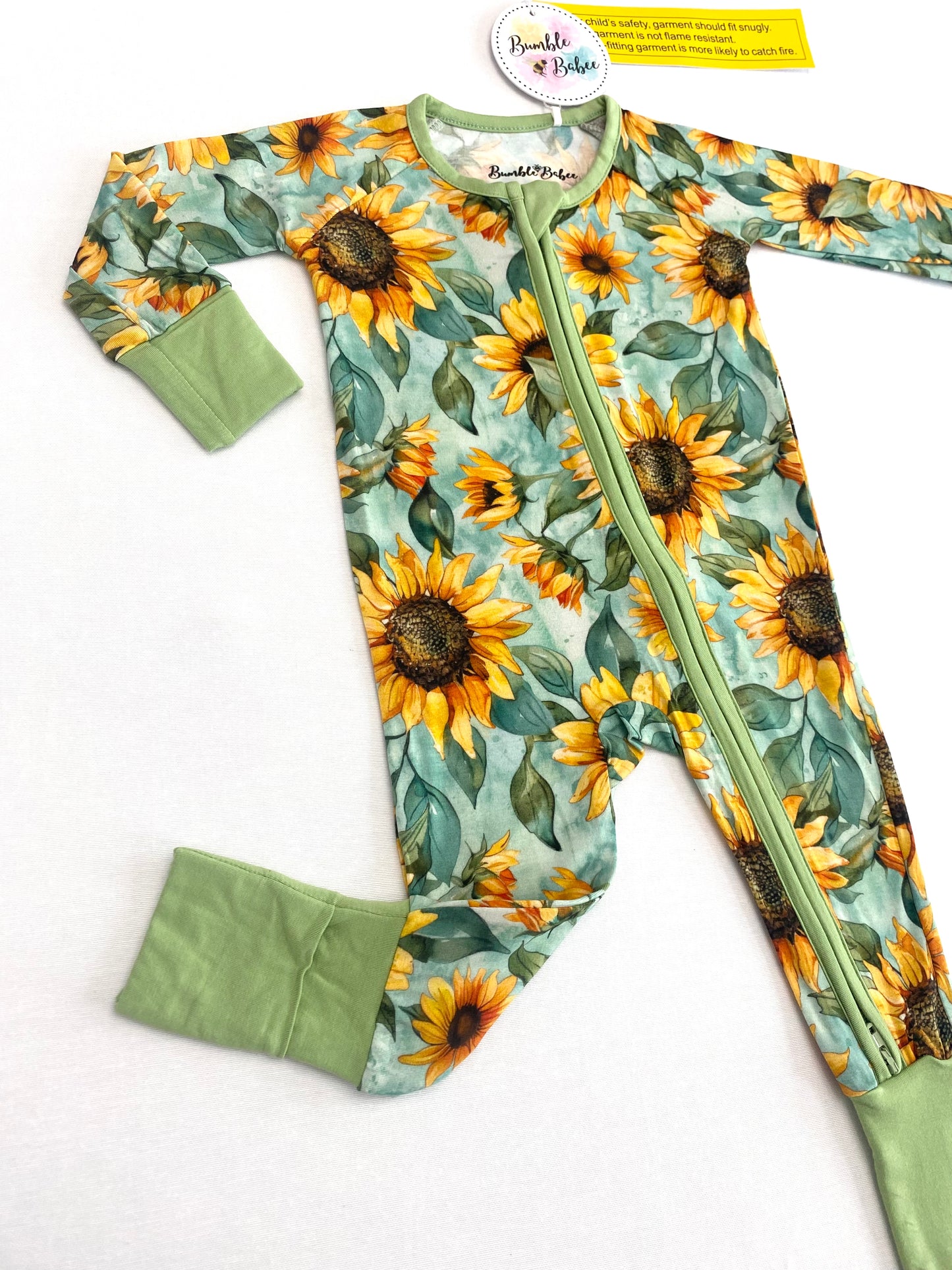 Sunflower Skies Convertible Footie