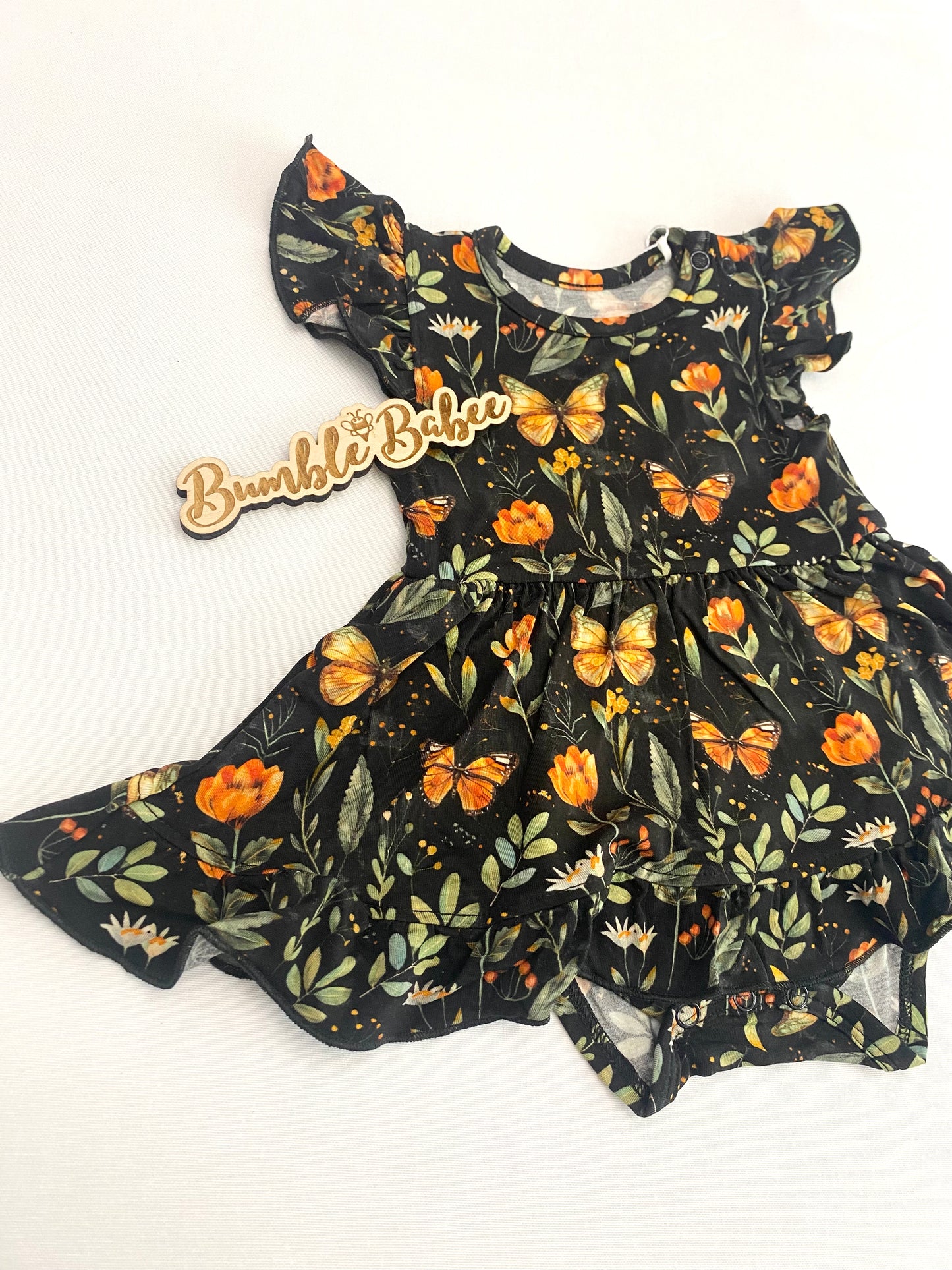 Midnight Monarchs Bodysuit Twirl