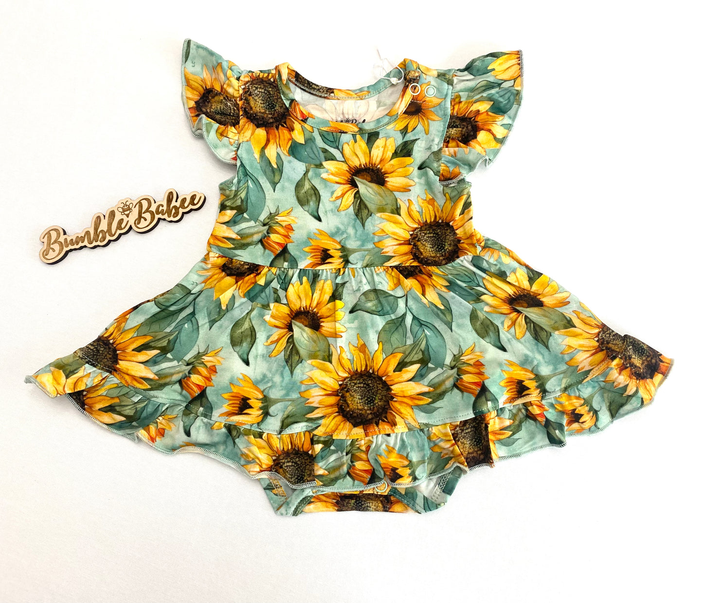 Sunflower Skies Bodysuit Twirl