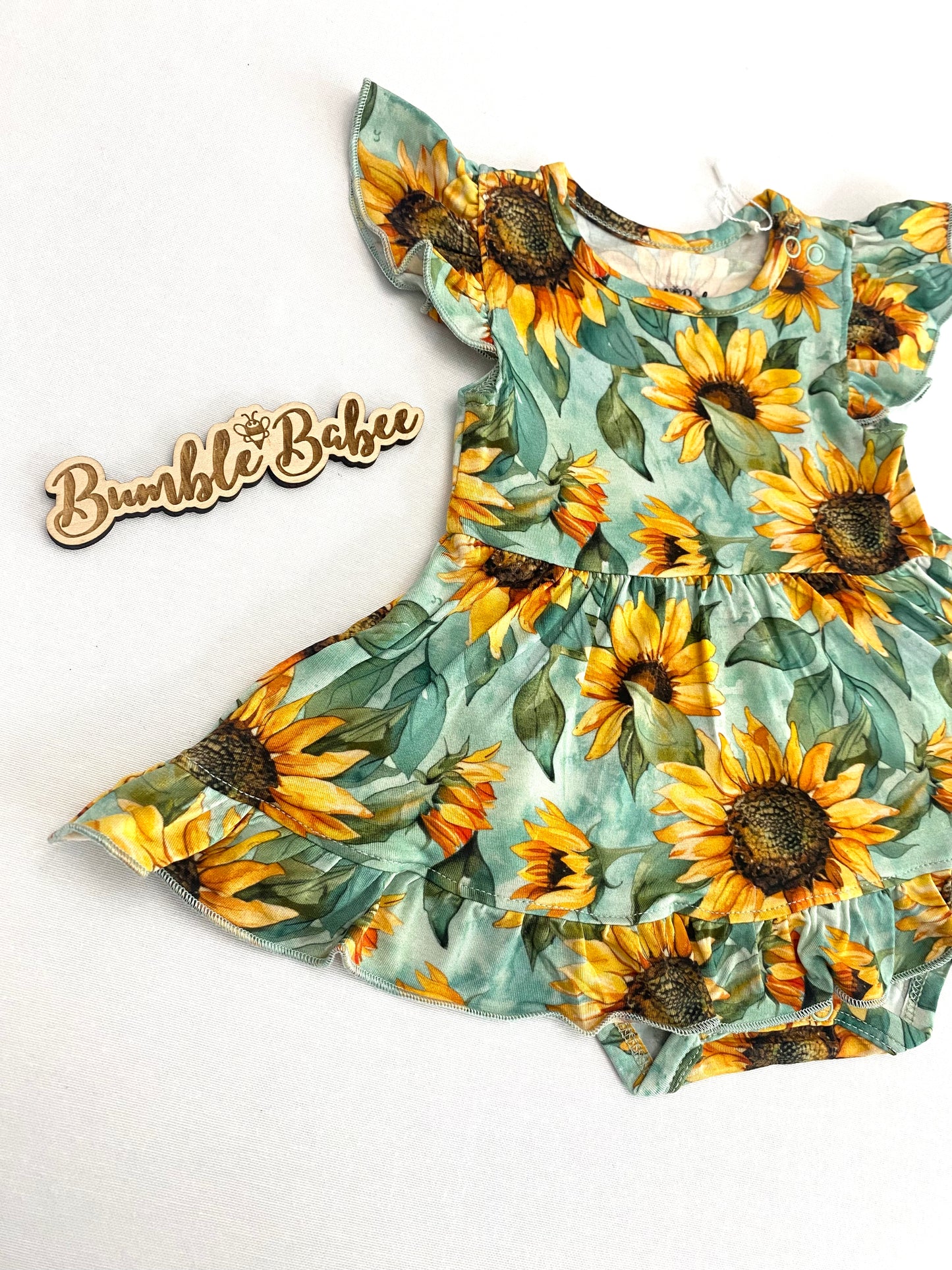 Sunflower Skies Bodysuit Twirl