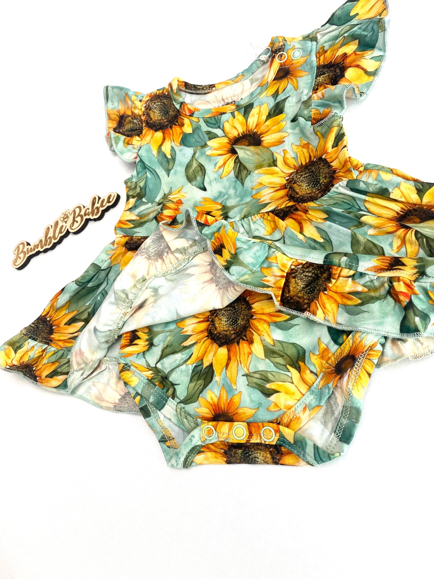 Sunflower Skies Bodysuit Twirl