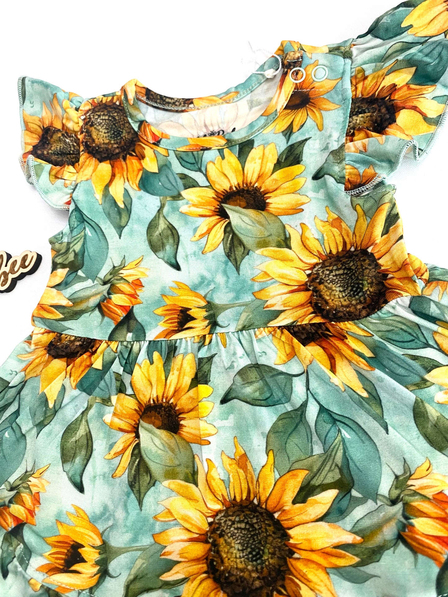 Sunflower Skies Bodysuit Twirl