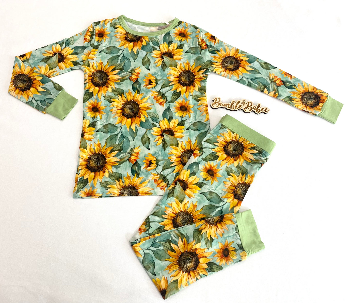 Sunflower Skies Pajama Set