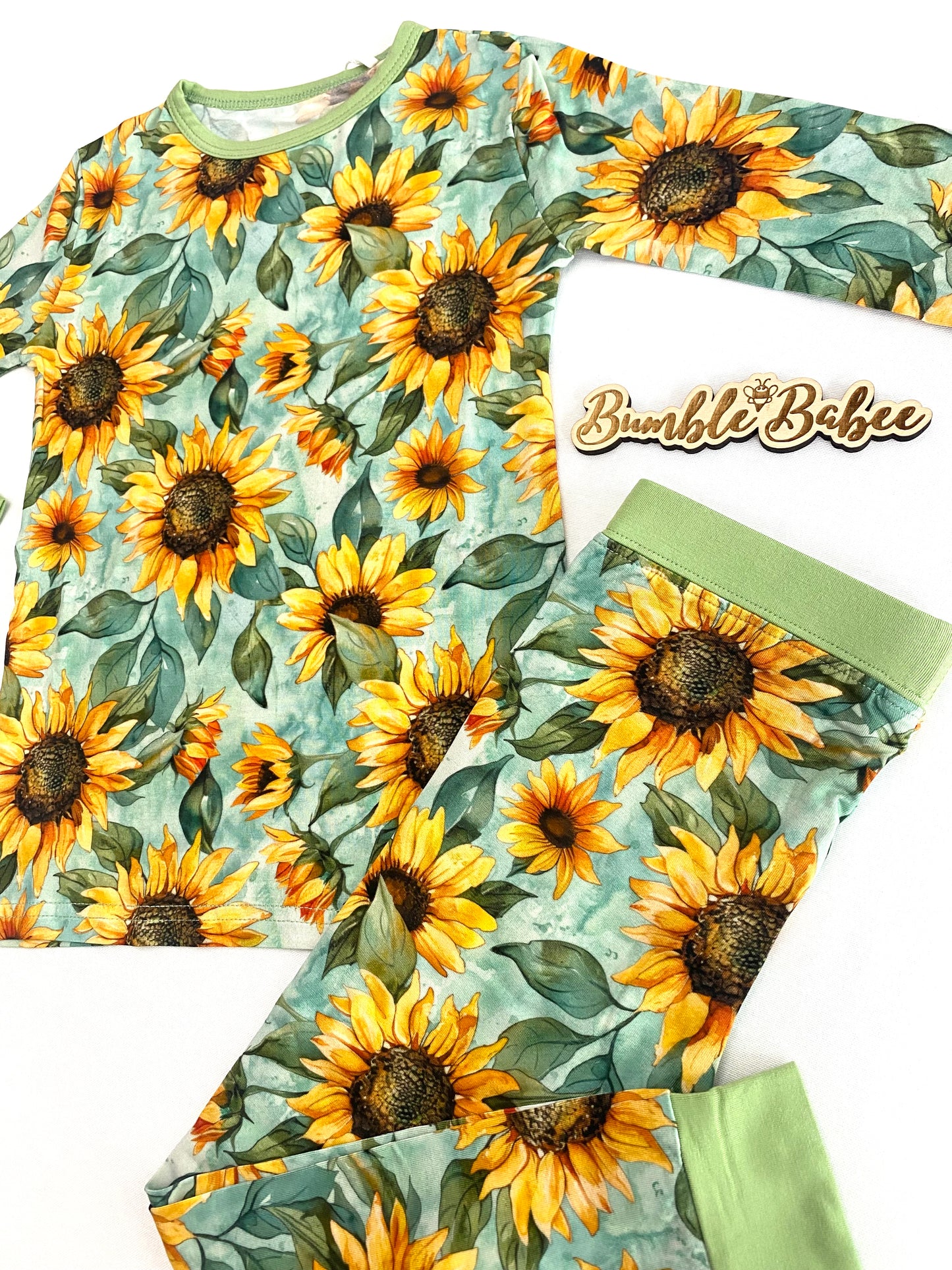 Sunflower Skies Pajama Set