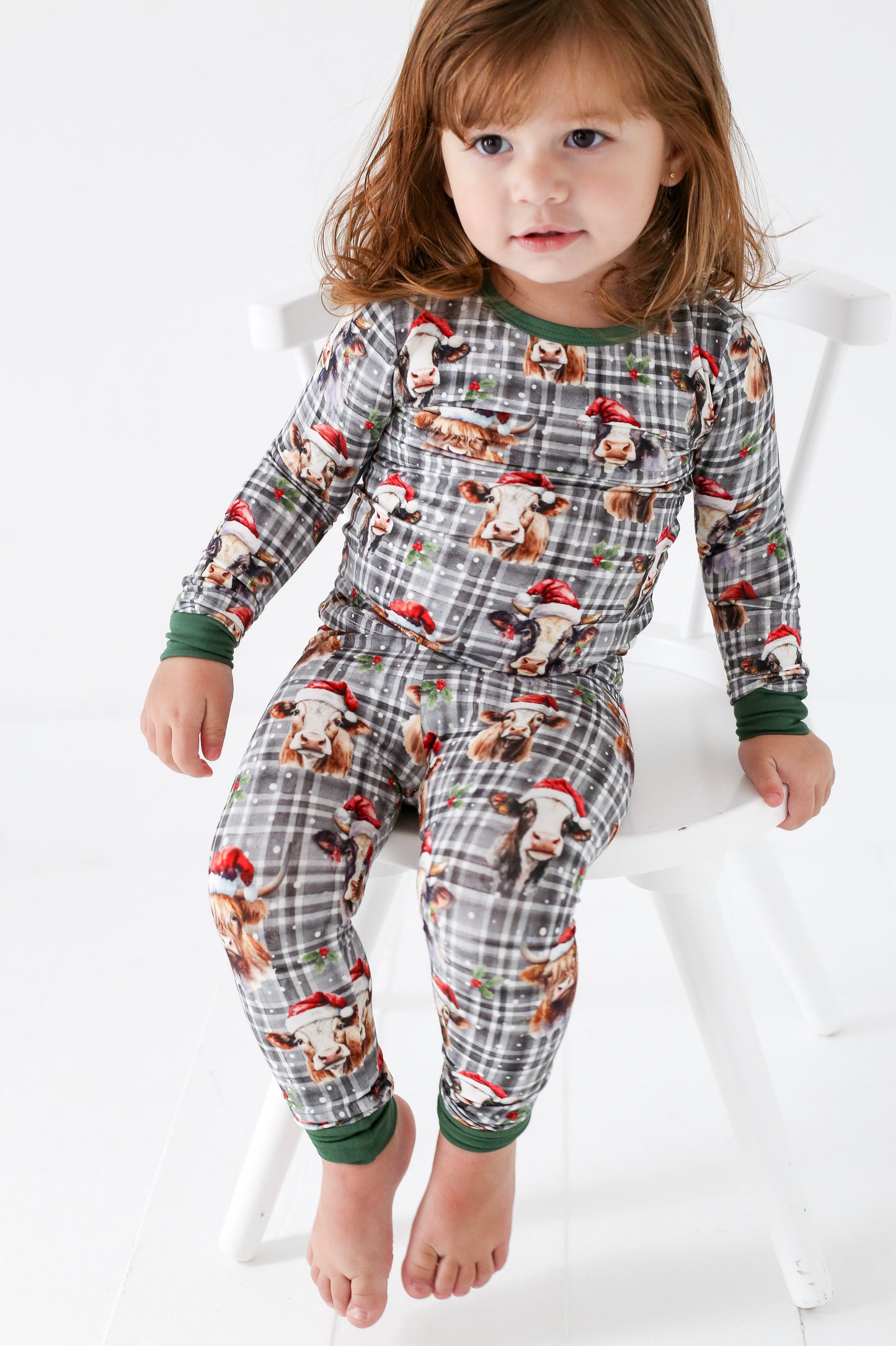Christmas Cows Pajama Set