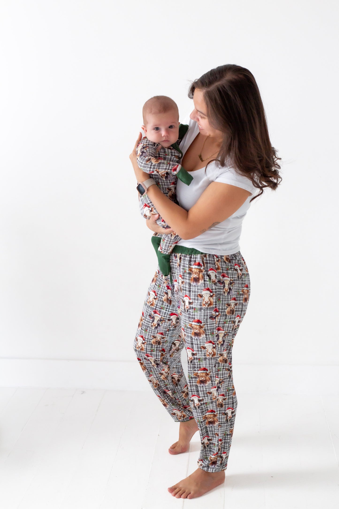 Christmas Cows Adult Joggers