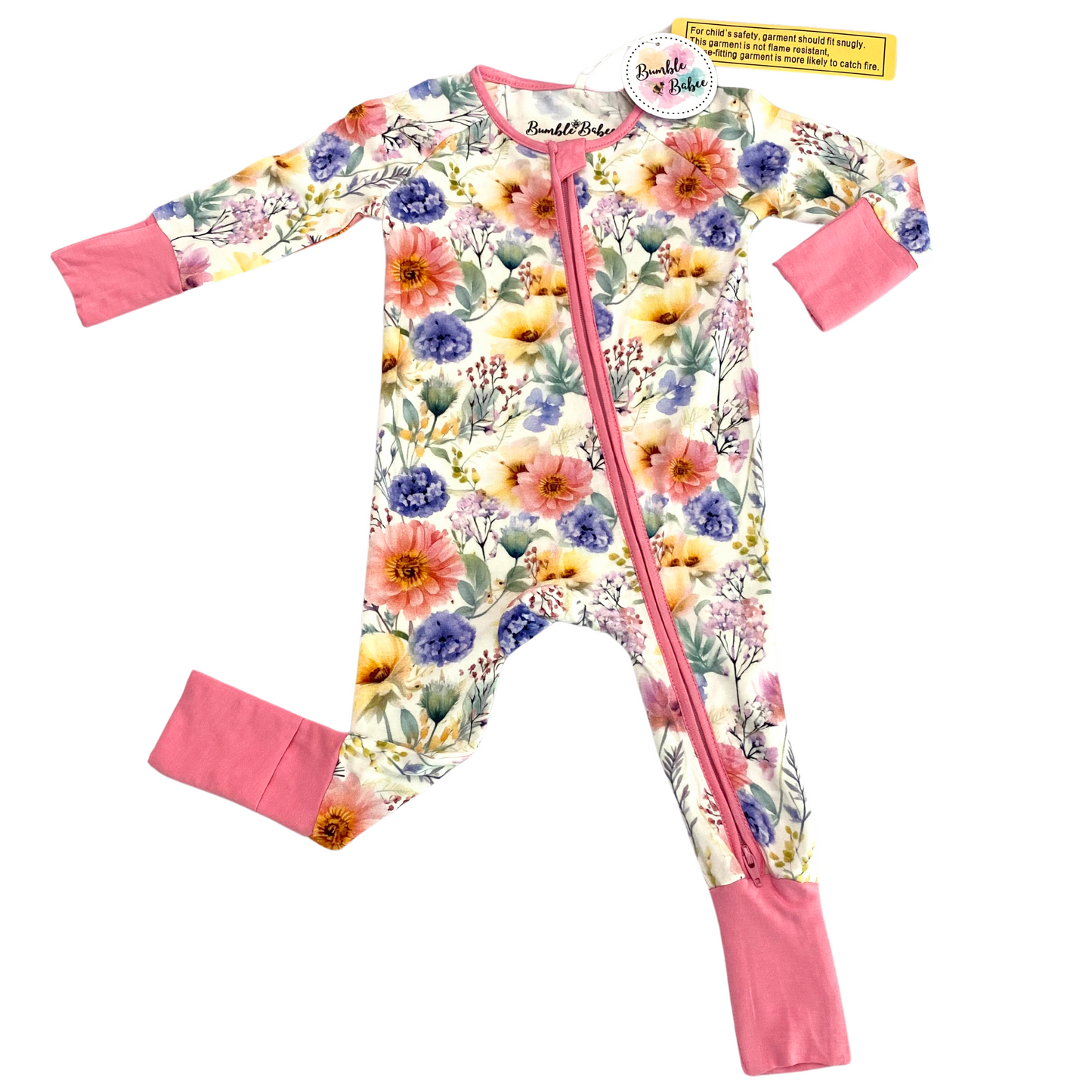 Blossom Babe Convertible Footie