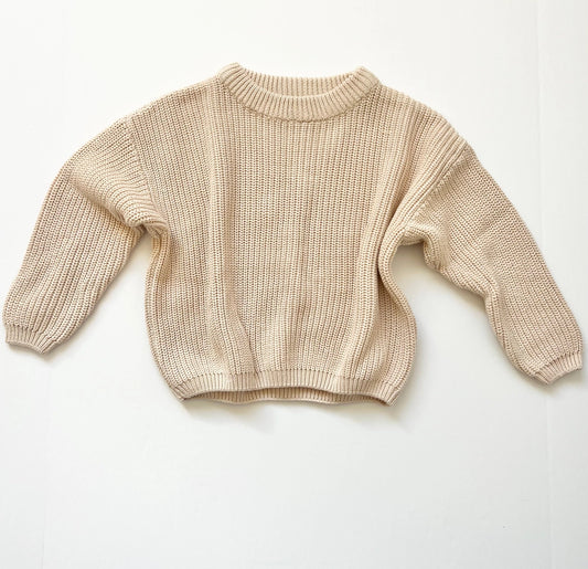 Oversized Knit Sweater (non bamboo)